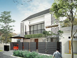 lakarsantri house, midun and partners architect midun and partners architect Tropische Häuser