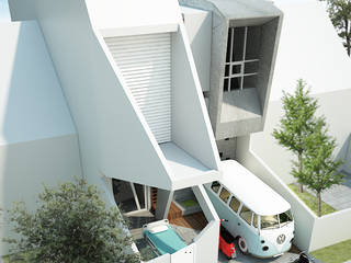 omah waras part 1, midun and partners architect midun and partners architect Moderne Häuser