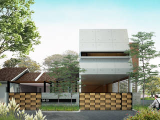 MUF HOUSE, midun and partners architect midun and partners architect Casas de estilo industrial
