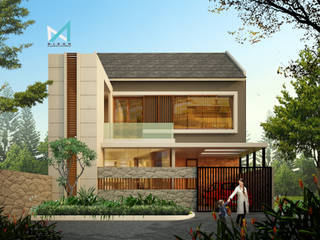 RZ HOUSE 2, midun and partners architect midun and partners architect Tropical style houses