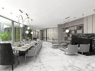 FORGET-ME-NOT | I | Wnętrza rezydencji, ARTDESIGN architektura wnętrz ARTDESIGN architektura wnętrz Modern dining room