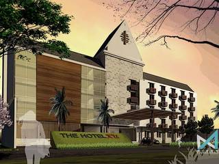baliku hotel, midun and partners architect midun and partners architect Tropical style houses