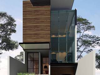 ER HOUSE, midun and partners architect midun and partners architect Tropical style houses