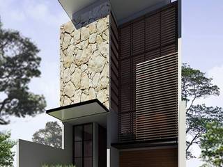 ER HOUSE, midun and partners architect midun and partners architect Tropical style houses