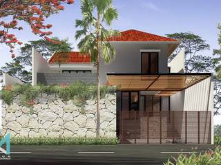 RK HOUSE, midun and partners architect midun and partners architect Tropical style houses