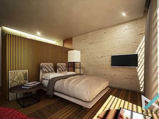 BSD HOUSE, midun and partners architect midun and partners architect Eclectic style bedroom