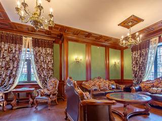 Библиотека Власово, Antini Interior Antini Interior Classic style living room