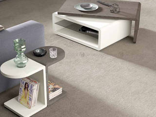 ​Mesinhas Harvard, Decordesign Interiores Decordesign Interiores Modern living room Chipboard