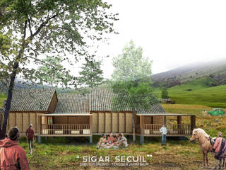 SIGAR SECUIL SHELTER, midun and partners architect midun and partners architect Commercial spaces