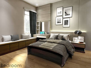 Jalan Pacheli, Swish Design Works Swish Design Works Small bedroom