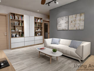 Serangoon Central, Swish Design Works Swish Design Works Scandinavian style living room