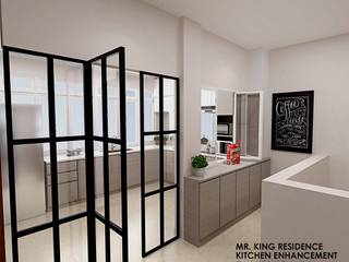 Yio Chu Kang Rd , Swish Design Works Swish Design Works 빌트인 주방