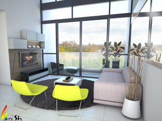 The Canopy, Swish Design Works Swish Design Works Modern living room