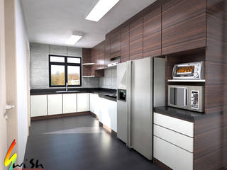 Balam Road, Swish Design Works Swish Design Works Built-in kitchens