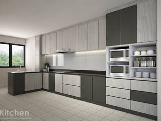 Compassvale Lane, Swish Design Works Swish Design Works Cocinas equipadas