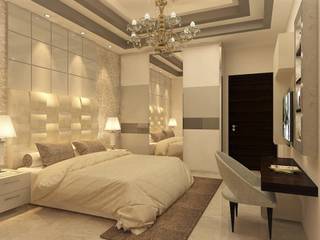 HAUZ KHAS HOUSE PROJECT BY MAD DESIGN, MAD Design MAD Design Rustic style bedroom