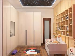 DWARKA SECTOR—4, RESIDENTIAL PROJECT BY MAD DESIGN, MAD Design MAD Design Nursery/kid’s room