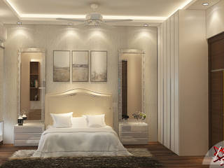 ​APARTMENT PROJECT @LOTUS PANACHE BY MAD DESIGN, MAD Design MAD Design غرفة نوم