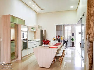 Projeto de Interiores residencial, Deborah Iachinski Arquitetura & Interiores Deborah Iachinski Arquitetura & Interiores Muebles de cocinas