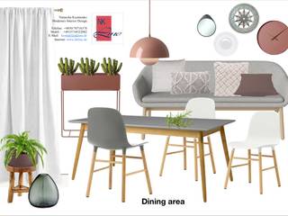 Homestyling/ ReDesign, NK-Line NK-Line 北欧デザインの ダイニング