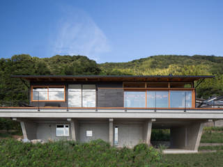 田浦の週末住宅, RON DESIGN RON DESIGN 에클레틱 주택 철근 콘크리트