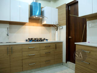 villa, S Associates S Associates Modern style kitchen