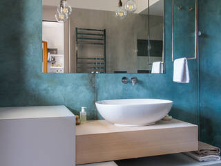 Ristrutturazione 2 Bagni, Orsolini Orsolini Modern style bathrooms