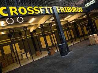 Crossfit Friburgo, DV ARQUITETURA DV ARQUITETURA Commercial spaces