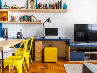 Apartamento Ipanema, DV ARQUITETURA DV ARQUITETURA Living room