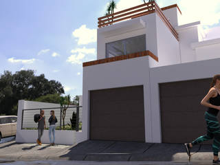 Conjunto Residencial Olivos, Tj. Baja Cal. Mexico, URBAO Arquitectos URBAO Arquitectos 다가구 주택 콘크리트