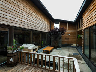 オオヤネノイエ, to be Designed to be Designed Chalés e casas de madeira