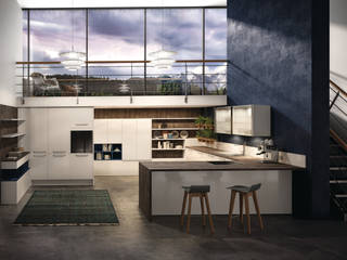 AlboxMATT, albox albox Modern kitchen