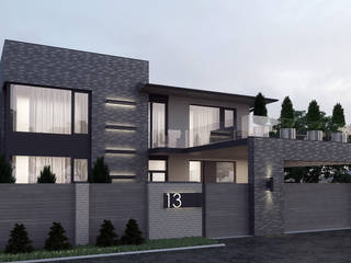 Жилой дом в кп. Олимпийский г. Аксай, studio forma studio forma Conjunto residencial Ladrillos