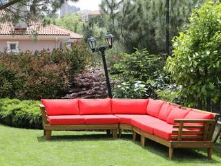 TeakConcept Penelope Köşe Takımı, TeakConcept TeakConcept Giardino moderno Legno Effetto legno