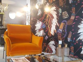 CRISTINA AFONSO, Design de Interiores, uNIP. Lda Studio moderno Ferro / Acciaio Nero