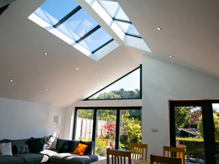 Rear Gable Extension - Stubbington, dwell design dwell design Modern living room