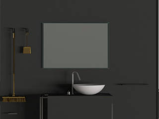 GRELA bathroom accessories, Lineabeta Lineabeta Industrial style bathrooms Black