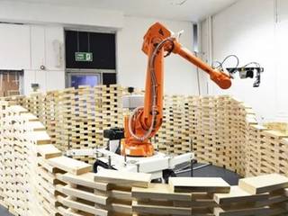 Конструктор для роботов для строительства деревянных домов., Ecoles System Ecoles System