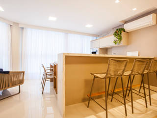 Projeto Brava Home Resort I, La Decora La Decora Modern kitchen