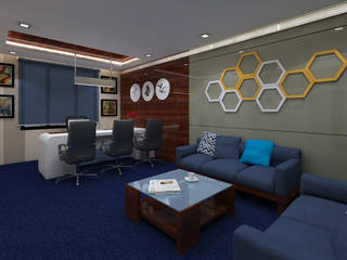 Office Interior Design, Bhuvith Creations Bhuvith Creations Комерційні приміщення