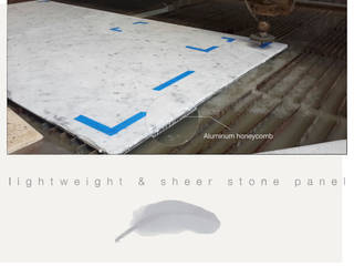 LAMINA STONE®-AHC PANEL, Lamına Stone Lamına Stone ห้องน้ำ