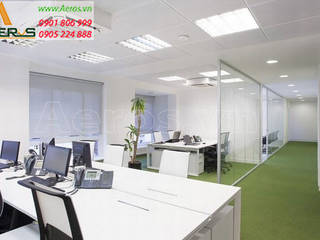 Thiet ke noi that van phong cong ty Uban City - Quan 4, xuongmocso1 xuongmocso1 Commercial spaces