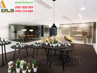 Thiet ke thi cong noi that van phong cong ty CNC - Quan 1, xuongmocso1 xuongmocso1 Commercial spaces