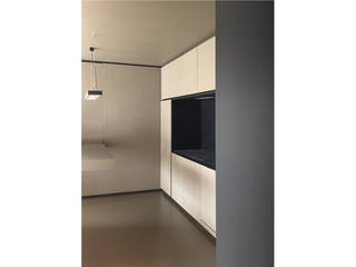 Mieszkanie dwóch przestrzeni, OBIEKT OBIEKT Built-in kitchens MDF