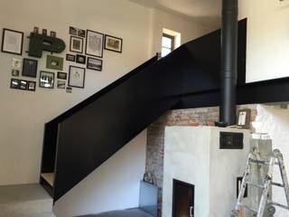 Treppe, WoodDo WoodDo Stairs Engineered Wood Black