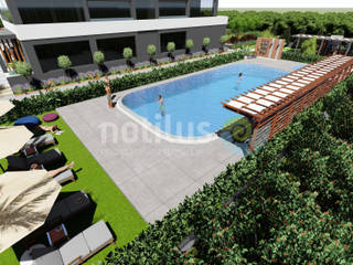 Serenity Konut Projesi , Notılus Landscape Desıgn Ltd. Notılus Landscape Desıgn Ltd. Mediterranean style garden