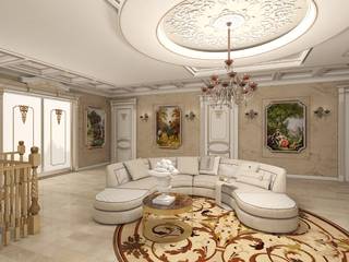 Классика, Дизайнер Темненко Ольга Дизайнер Темненко Ольга Classic style living room