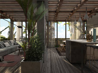 AS - New Cairo, STUDIO PARADIGM STUDIO PARADIGM Scandinavian style living room