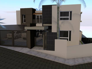 Casa Habitacion de 276 m2, ARC ARQUITECTURA ARC ARQUITECTURA 一戸建て住宅 鉄筋コンクリート