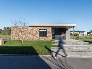 Casa ADS 23, Estudio Ciannamea Arquitectura Estudio Ciannamea Arquitectura Casas unifamiliares Concreto